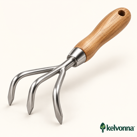 kelvonna™ 3-Tine Hand Cultivator