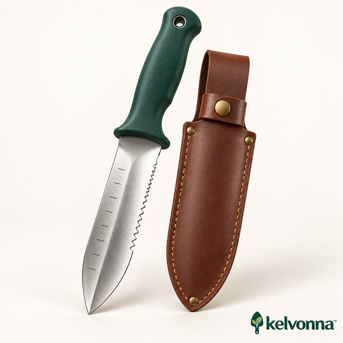 kelvonna™ Hori Hori Garden Knife with Sheath