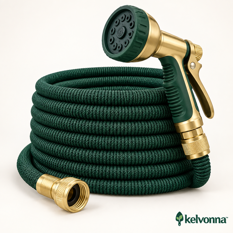 kelvonna™ Garden Hose and Spray Nozzle Set