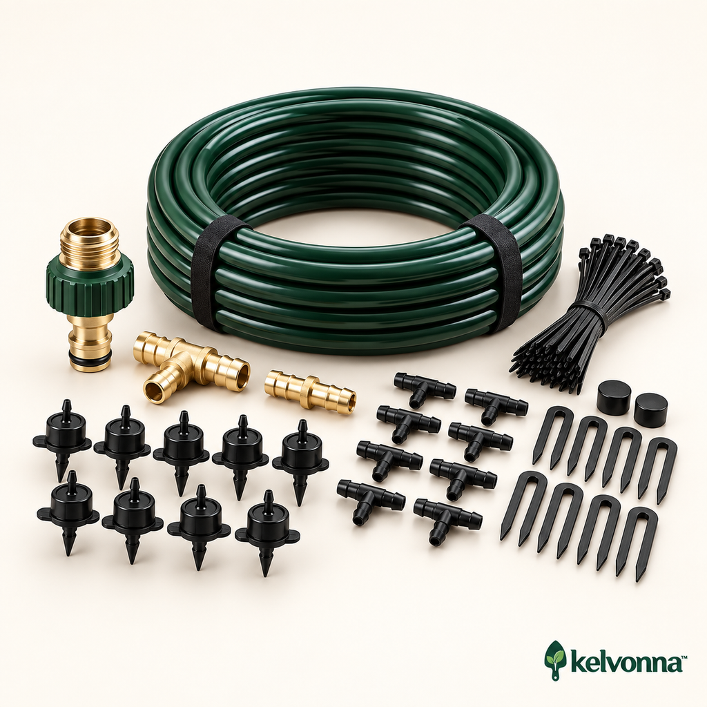 kelvonna™ Garden Drip Irrigation Kit