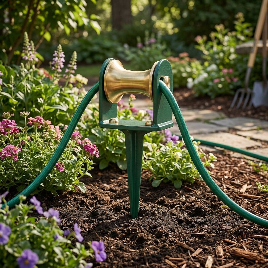 kelvonna™ Garden Hose Guide with Roller