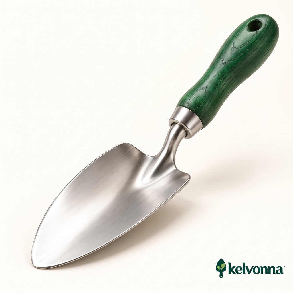 kelvonna™ Garden Trowel with Wood Handle