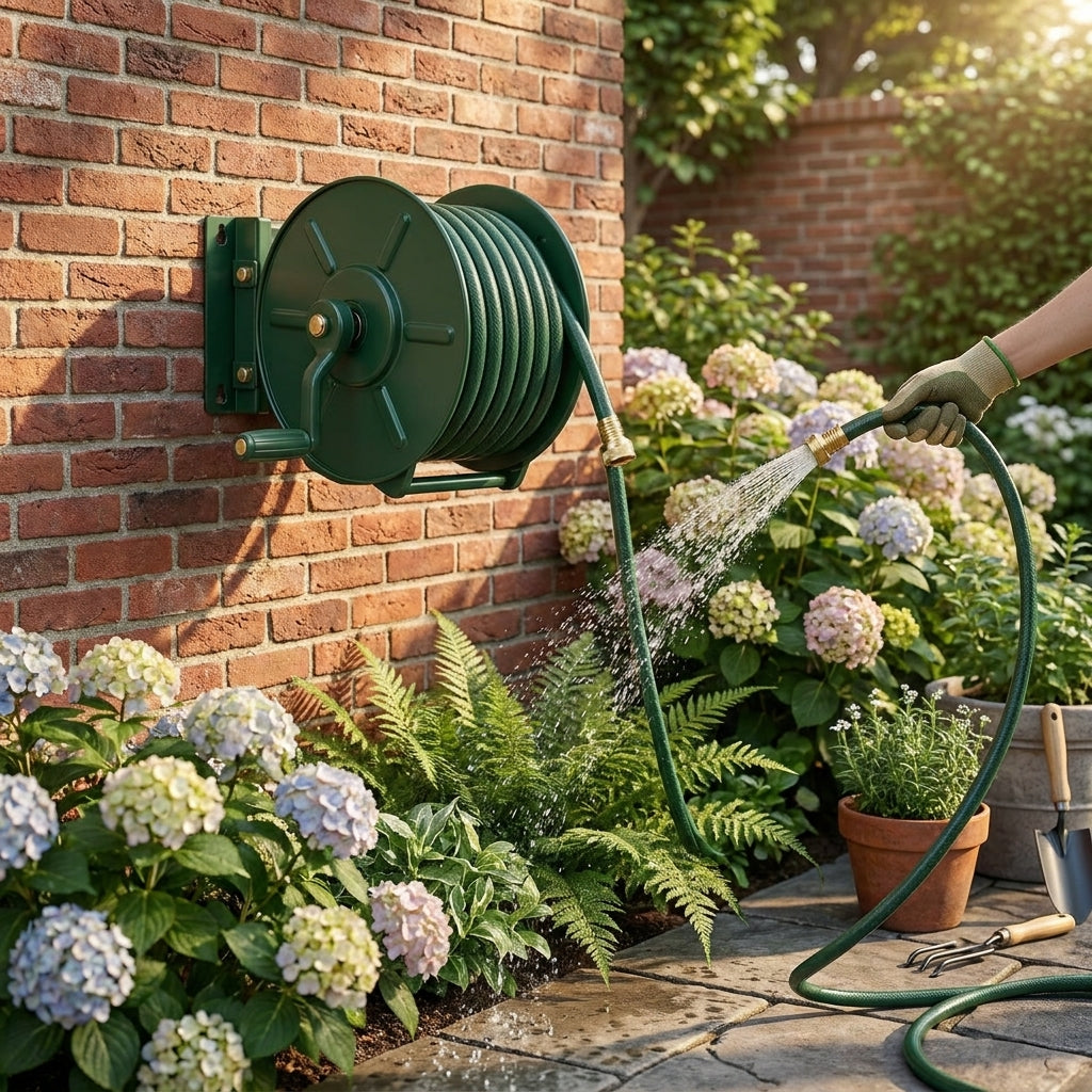 kelvonna™ Wall-Mount Garden Hose Reel