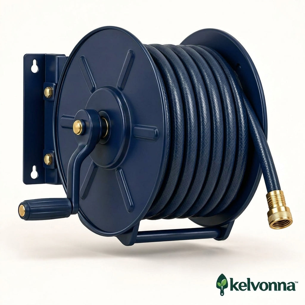 kelvonna™ Wall-Mount Garden Hose Reel