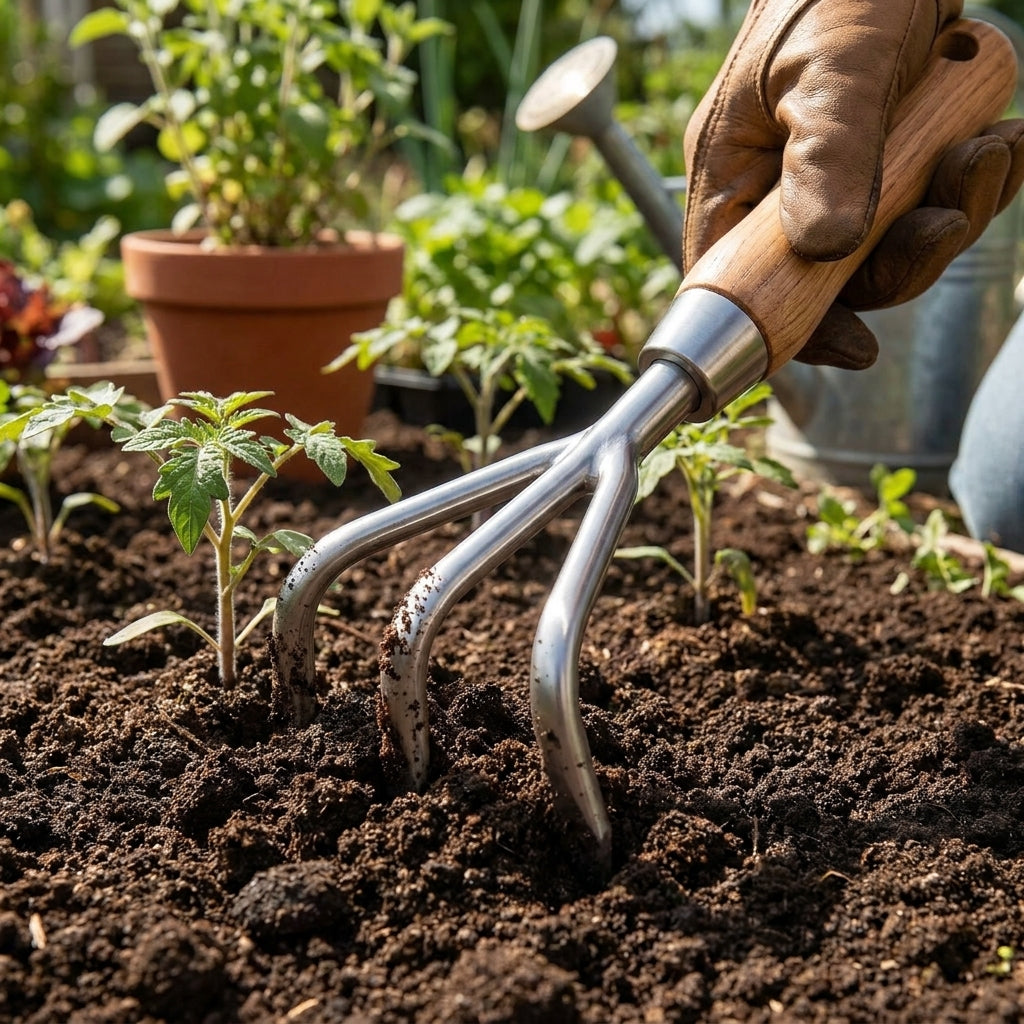 kelvonna™ 3-Tine Hand Cultivator