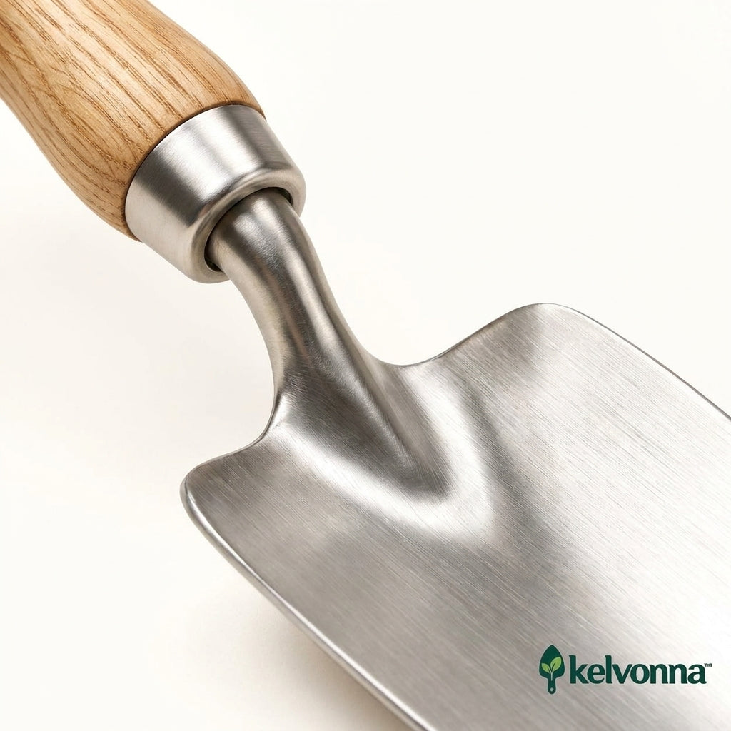 kelvonna™ Garden Trowel with Wood Handle