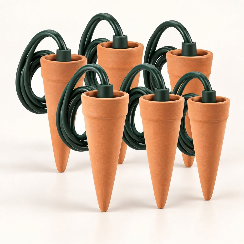 kelvonna™ Terracotta Watering Stakes, Set of 6
