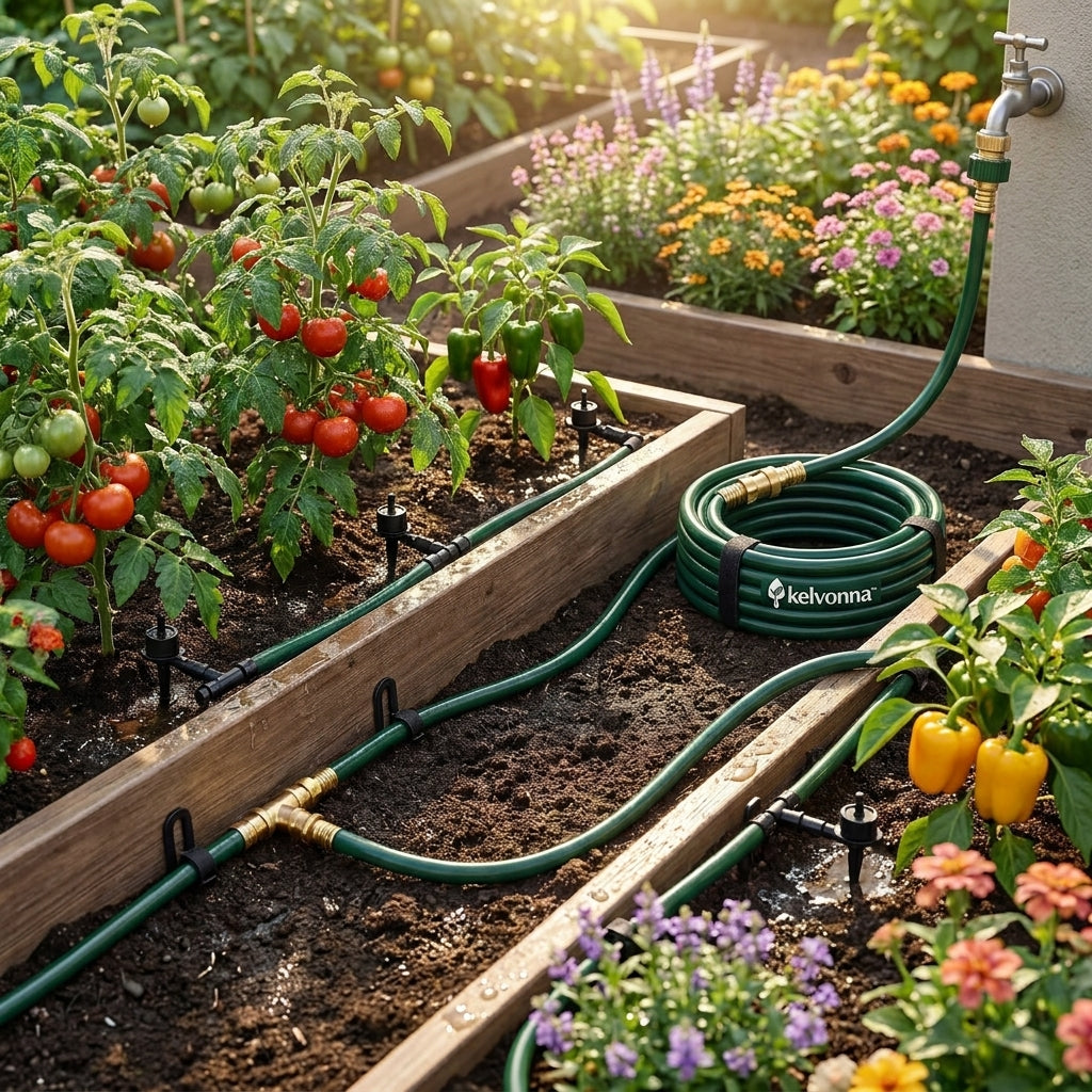kelvonna™ Garden Drip Irrigation Kit