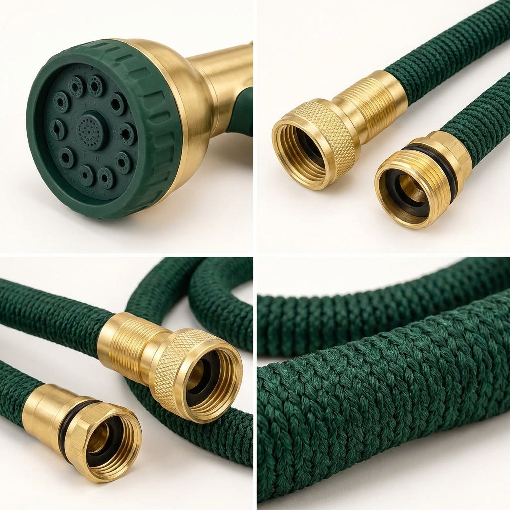 kelvonna™ Garden Hose and Spray Nozzle Set